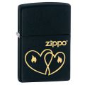 Зажигалка бензиновая Zippo HEARTS