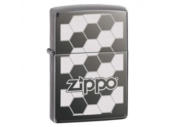 Зажигалка бензиновая Zippo ZIPPO HONEYCOMB BLACK ICE