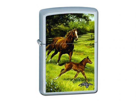 Зажигалка бензиновая Zippo Horse & Foal