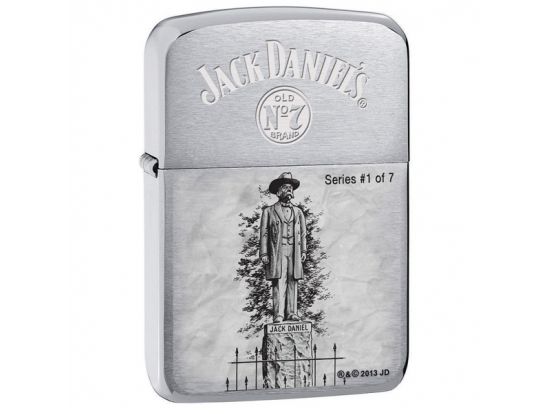 Зажигалка бензиновая Zippo Jack Daniels Scenes From Lynchburg #1