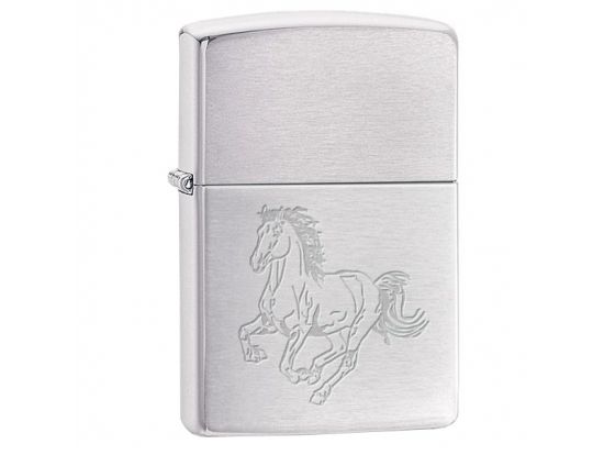 Зажигалка бензиновая Zippo RUNNING HORSE