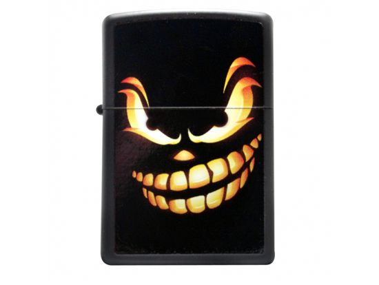 Зажигалка бензиновая Zippo  218 SCARY JACK O LANTERN