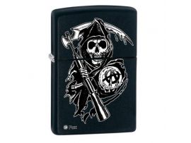Зажигалка бензиновая Zippo Sons of Anarchy