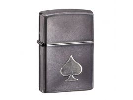 Зажигалка бензиновая Zippo Stamped Spade