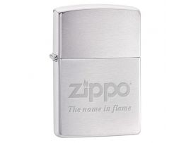 Зажигалка бензиновая Zippo THE NAME IN FLAME