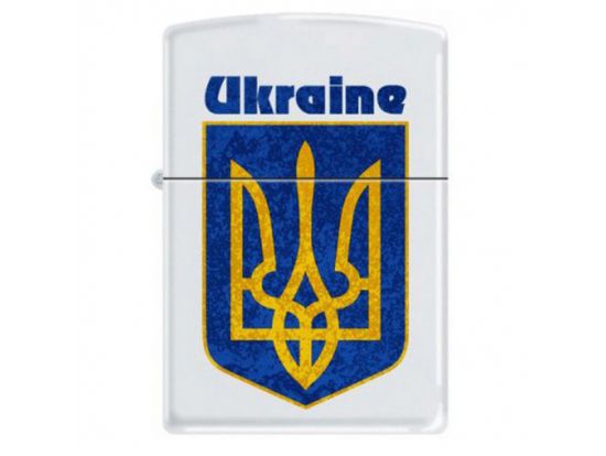 Зажигалка бензиновая Zippo UKRAINE COAT OF ARMS 2