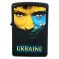 Зажигалка бензиновая Zippo  UKRAINE SOCCER FACE
