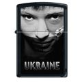 Зажигалка бензиновая Zippo  UKRAINE SOCCER FACE SEPIA