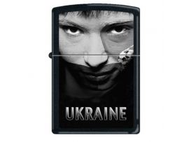 Зажигалка бензиновая Zippo UKRAINE SOCCER FACE SEPIA Зажигалка бензиновая Zippo UKRAINE SOCCER FACE SEPIA