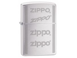Зажигалка бензиновая Zippo 200 Zippo Logo Variation