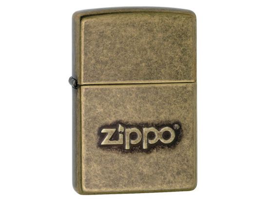 Зажигалка бензиновая Zippo  201FB Zippo Stamp