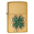 Зажигалка бензиновая Zippo 204B Shamrock