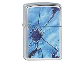 Зажигалка бензиновая Zippo ZIPPO BROKEN GLASS Зажигалка бензиновая Zippo ZIPPO BROKEN GLASS