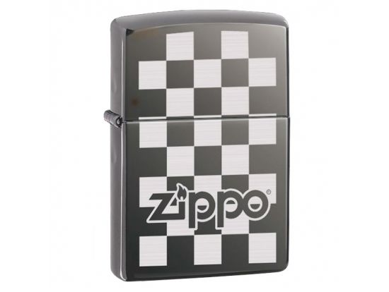 Зажигалка бензиновая Zippo ZIPPO CHECKERBOARD BLACK ICE