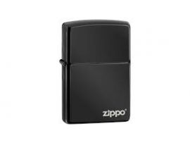 Зажигалка бензиновая Zippo Zippo EBONY W/ZIPPO - LASERED