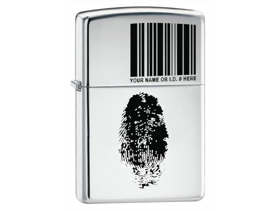 Зажигалка бензиновая Zippo 250 FINGER ID