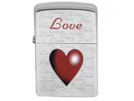 Зажигалка бензиновая Zippo Love