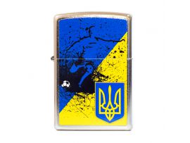 Зажигалка бензиновая Zippo UKRAIN SOCCER FLAG
