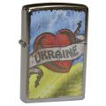 Зажигалка бензиновая Zippo UKRAINE LOVE