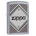 Зажигалка бензиновая Zippo 207 ZIPPO RED AND CHROME