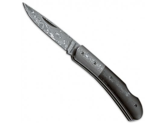 Нож Boker Magnum Black Bone Damascus Клинок 7,4 см