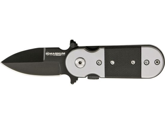 Нож Boker Magnum Black Lightning Клинок 5.0 см. Скл.