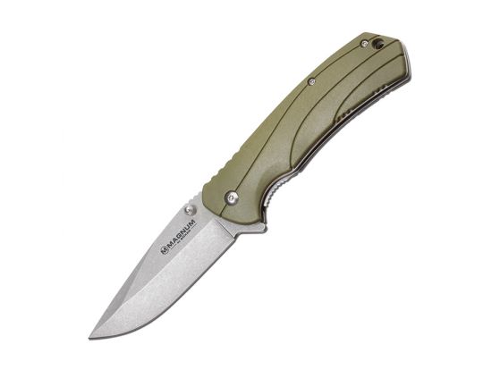 Нож Boker Magnum "Green Liner" Клинок 8.5 см. Скл.