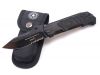 Нож Boker Plus AK-13 Black Blade, полусеррейтор