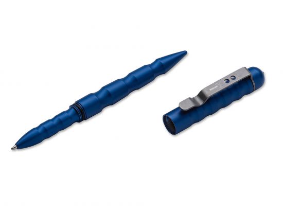Ручка тактическая Boker Plus Multi Purpose Pen, синий