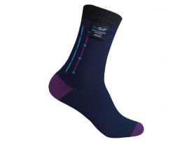 Dexshell Waterproof Ultra Flex Socks S Носки водонепроницаемые чёрное-фиолетовые