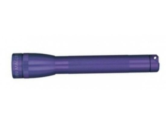 Фонарик AA,полипропиленовый поясной чехол,2 бат.(пурпур)