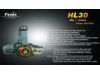 Налобный фонарь Fenix HL30 R5 черно-желтый (200 лм, 2хАА)