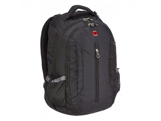 Рюкзак WENGER с отделением для ноутбука 15, черный, 34х48х22 см, 0,65 кг, 24 л