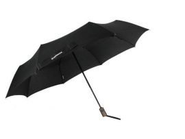 Зонт автоматический WENGER, черный, 6,5х29см, 390г