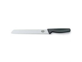 Кухонный нож Victorinox Bread 21 см для хлеба с черной ручкой