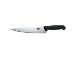 Кухонный нож Victorinox Fibrox Carving 22 см с черн. ручкой