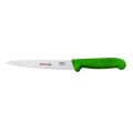 Кухонный нож Victorinox Fibrox Filleting 18 см филейный с зел. ручкой