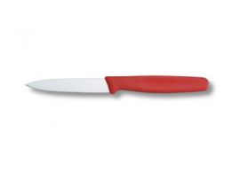 Кухонный нож Victorinox Paring  10 см с крас. ручкой