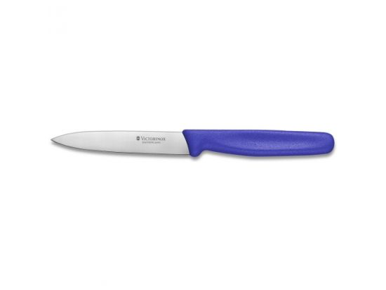 Кухонный нож Victorinox Paring 10 см с син. ручкой