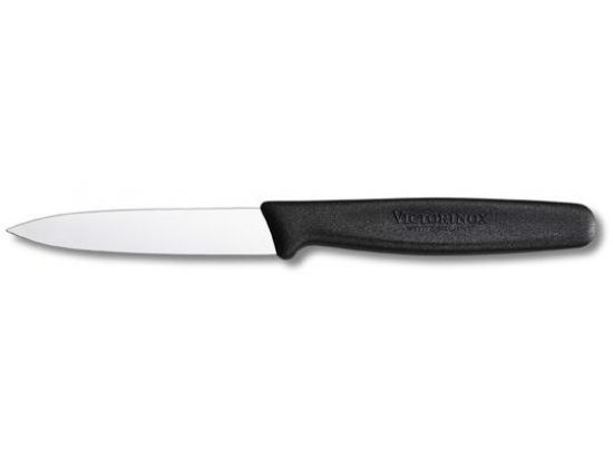 Кухонный нож Victorinox Paring 8 см с черн. ручкой
