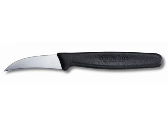 Кухонный нож Victorinox Shaping 6 см изогн. с черн. ручкой