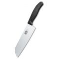 Кухонный нож Victorinox SwissClassic Santoku 17 см с черн. ручкой