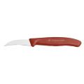Кухонный нож Victorinox SwissClassic Shaping 6 см изогнутый с красной ручкой