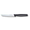 Кухонный нож Victorinox Tomato&Sausage 11 см закругл.нос волн. с черн. ручкой