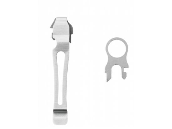 Набор из съемной клипсы и кольца для темляка Leatherman Removable Pocket Clip and Ring black