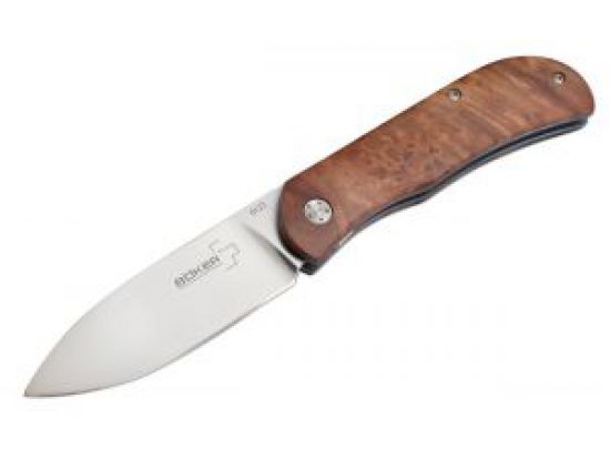 Нож Boker Plus Exskelibur 2 Maple Burl Клинок 7 cм