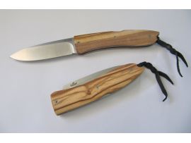 Нож Lionsteel Opera Folding knife olive handle D2 20.5