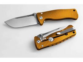Нож Lionsteel SR MINI Orange Alluminium body Inox Sleipner
