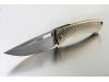 Нож Lionsteel TI.SPINE Bronze MATT Titanium Elmax