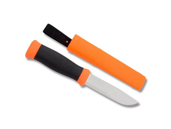 Нож Morakniv Outdoor 2000, stainless steel, оранжевый
